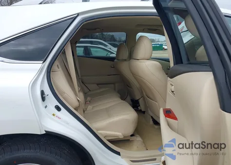 2011 Lexus Rx 350 z USA, uszkodzony, nr VIN JTJZK1BA9B2005067